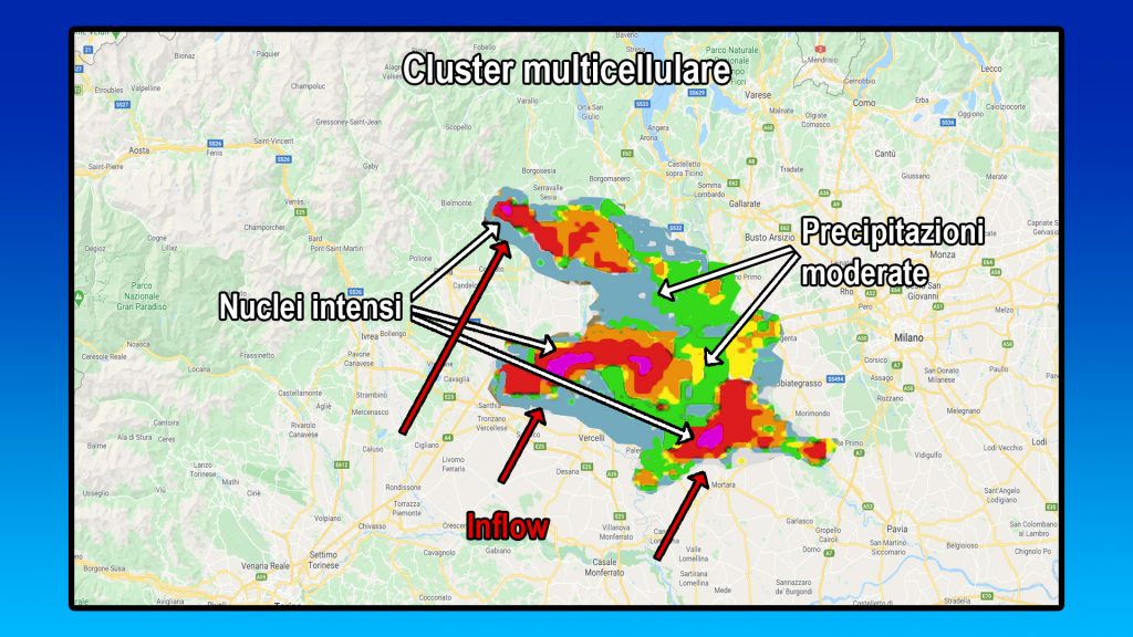 Come riconoscere i temporali al radar