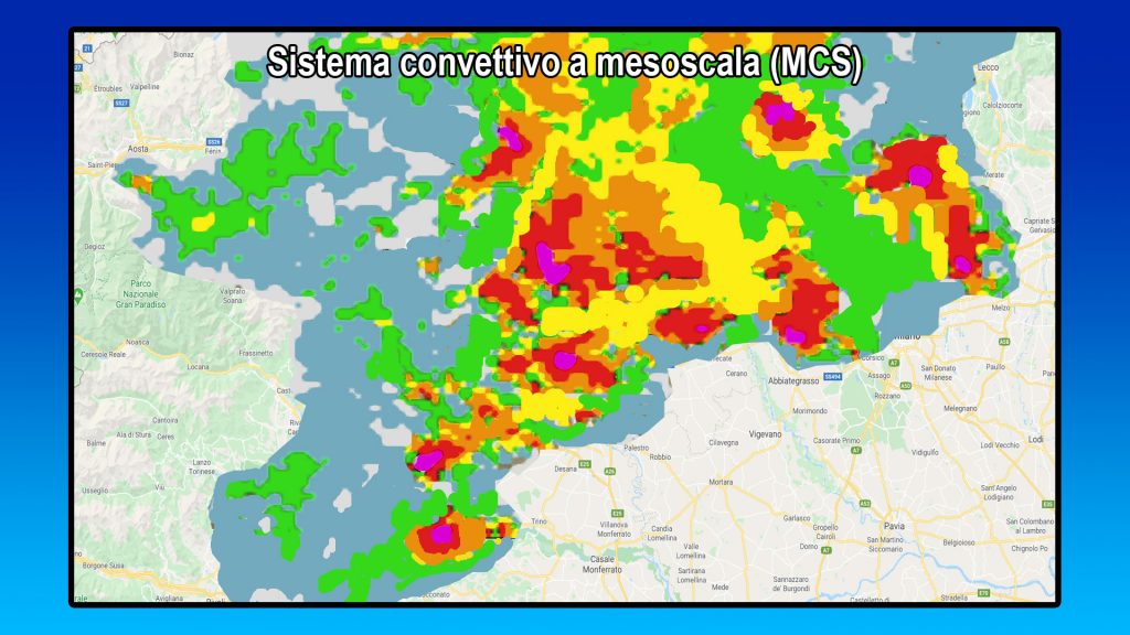 Come riconoscere i temporali al radar