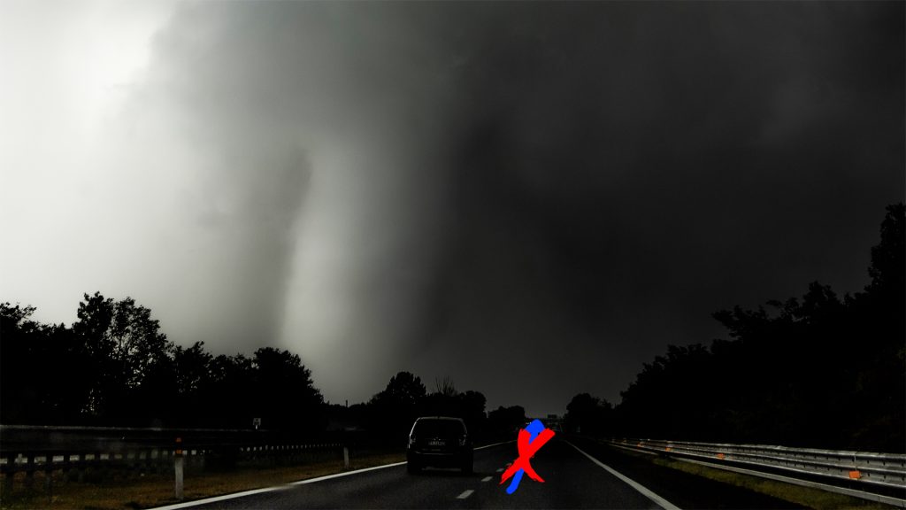 Cosa fare in caso di tornado?