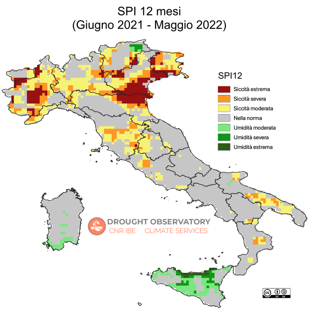 Continua l'emergenza siccità del Po