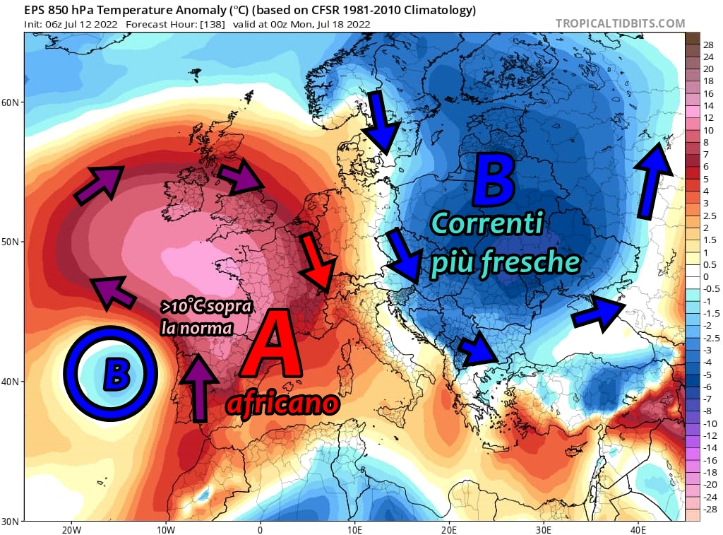 4° ondata di caldo africano