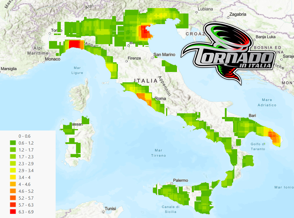 Tornado in Italia: le zone più colpite