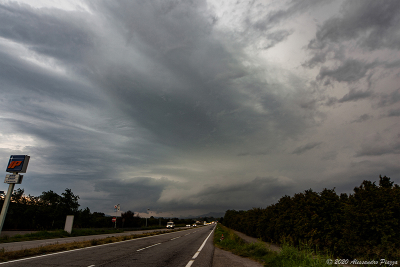 Temporali sul basso Piemonte