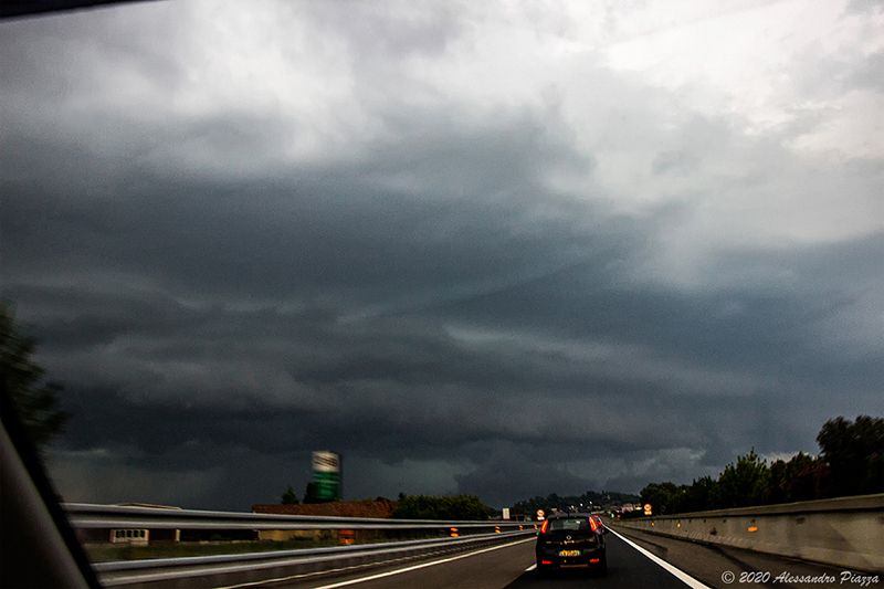 Temporali sul basso Piemonte