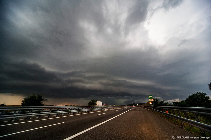 Temporali sul basso Piemonte