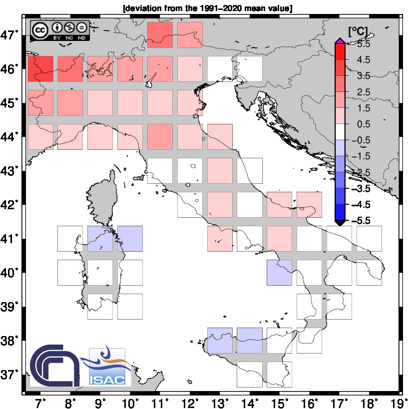 L'inverno appena passato tra i più caldi di sempre