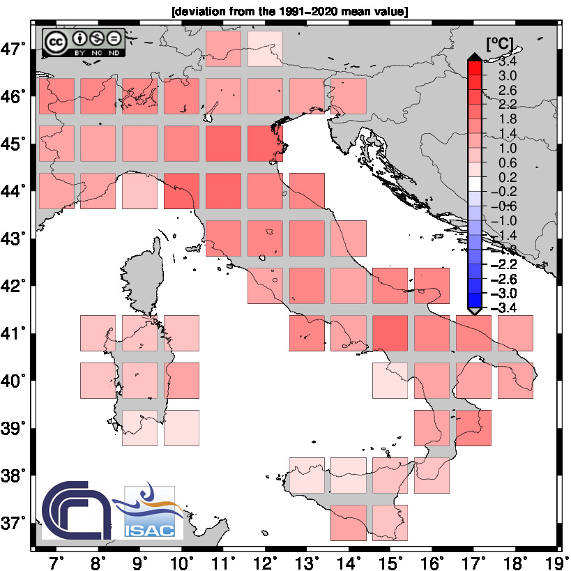 L'inverno appena passato tra i più caldi di sempre