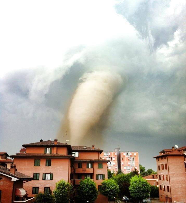 10 anni fa i tornado in Emilia