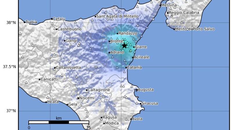 Terremoto nella provincia di Catania, 28 Maggio