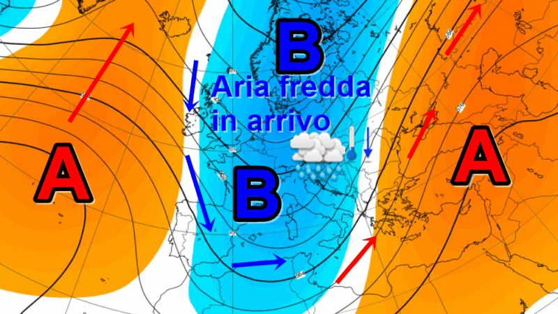 Settimana con piogge diffuse e freddo alle porte