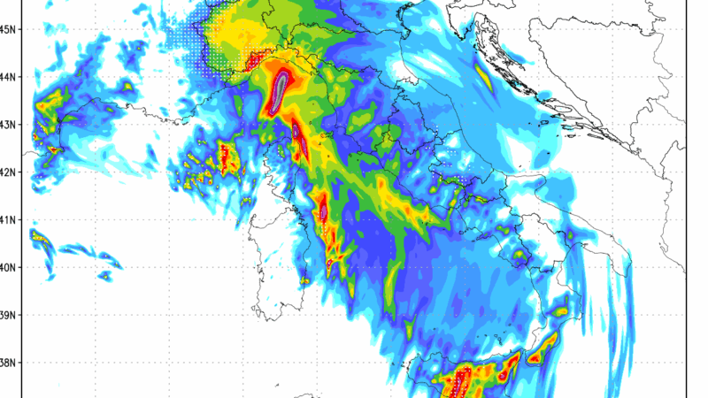 Molla l’anticiclone, tornano le piogge